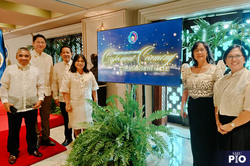 SMU Receives Philippine Quality Award at National Level, Marks Historic Milestone
