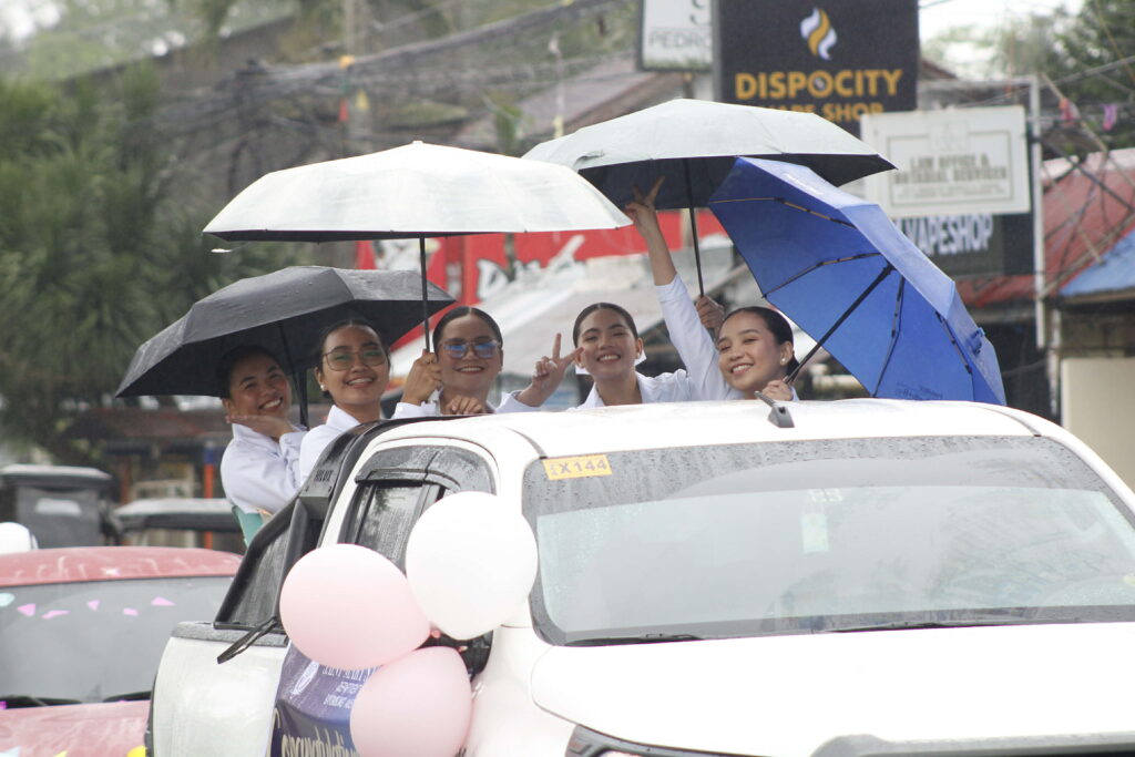 SMU Holds Victory Parade for New Marian Nurses