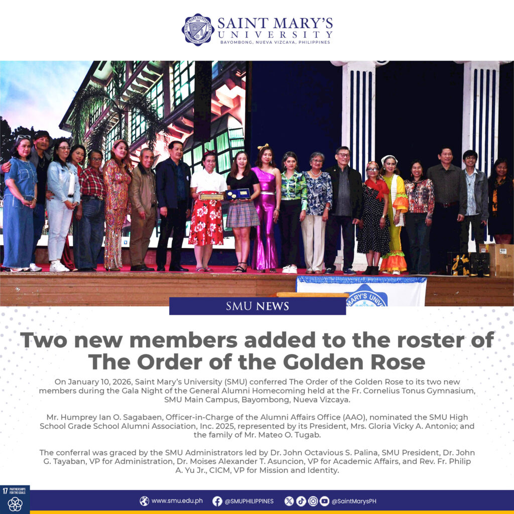 Two new members added to the roster of The Order of the Golden Rose