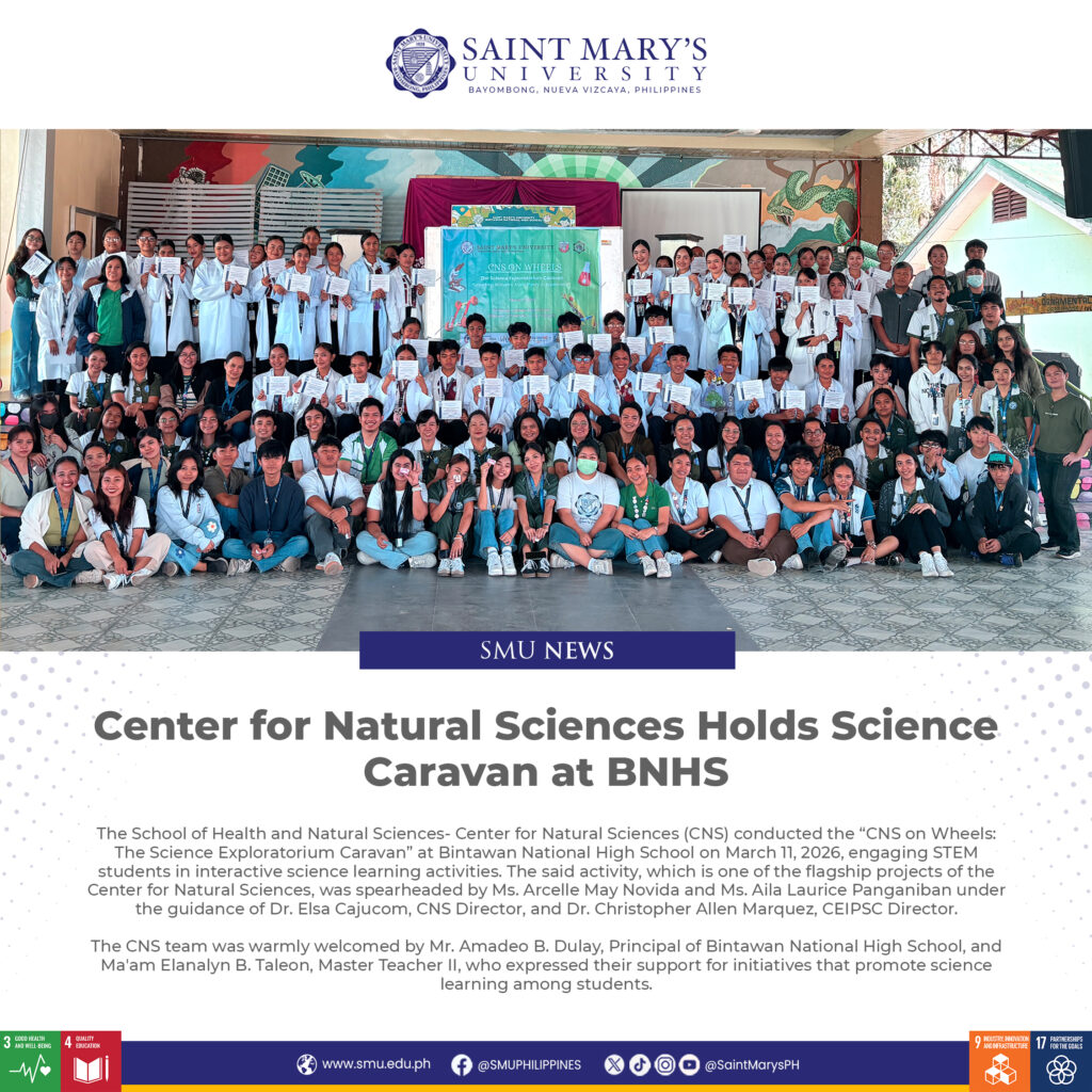 Center for Natural Sciences Holds Science Caravan at BNHS