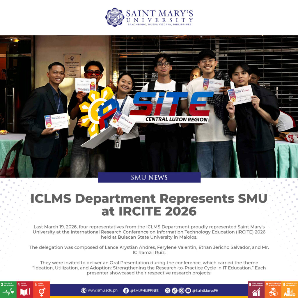 ICLMS Department Represents SMU at IRCITE 2026