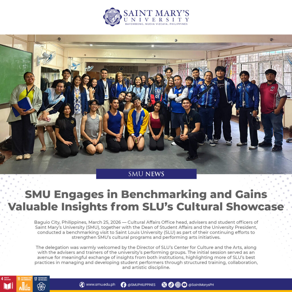 SMU Engages in Benchmarking and Gains Valuable Insights from SLU’s Cultural Showcase