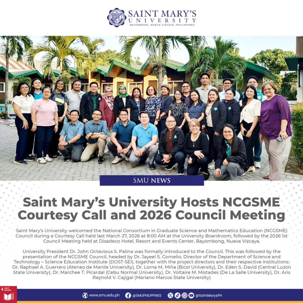 Saint Mary’s University Hosts NCGSME Courtesy Call and 2026 Council Meeting