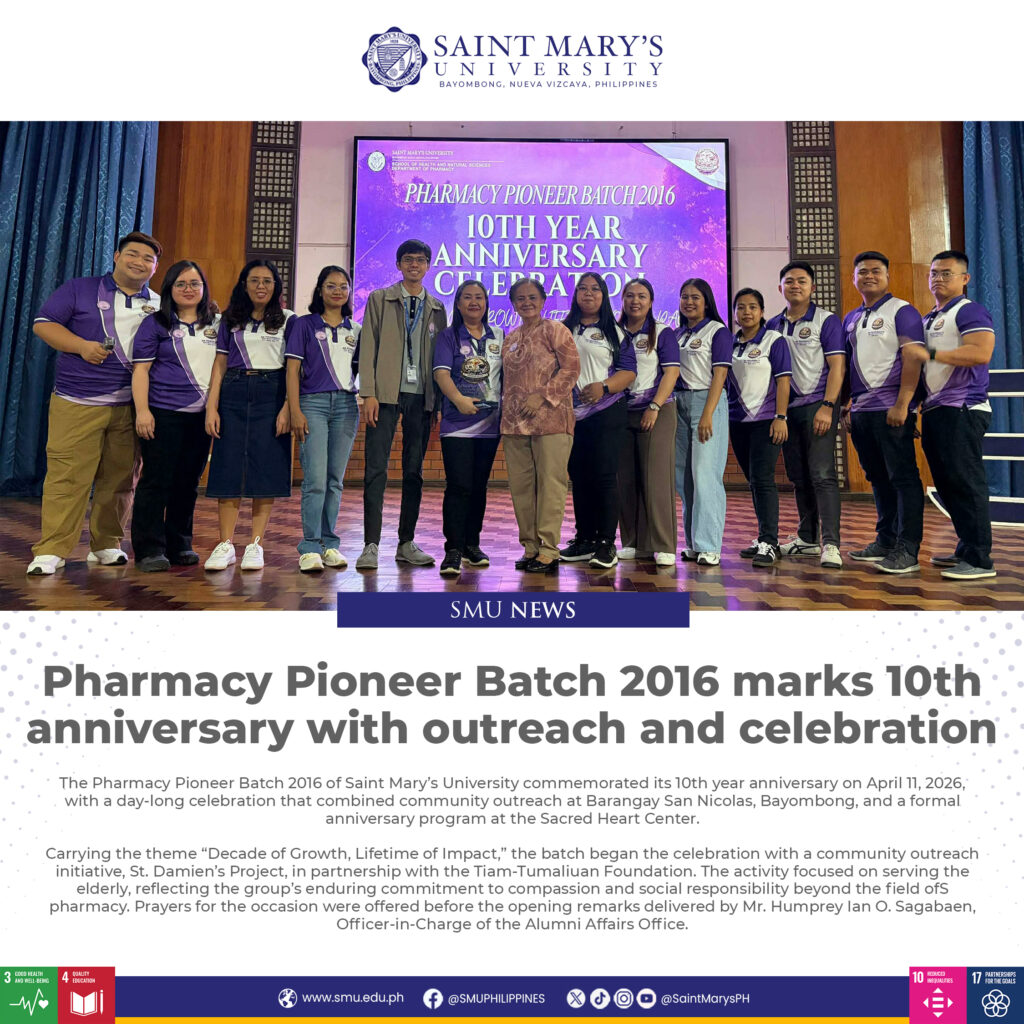 Pharmacy Pioneer Batch 2016 marks 10th anniversary with outreach and celebration