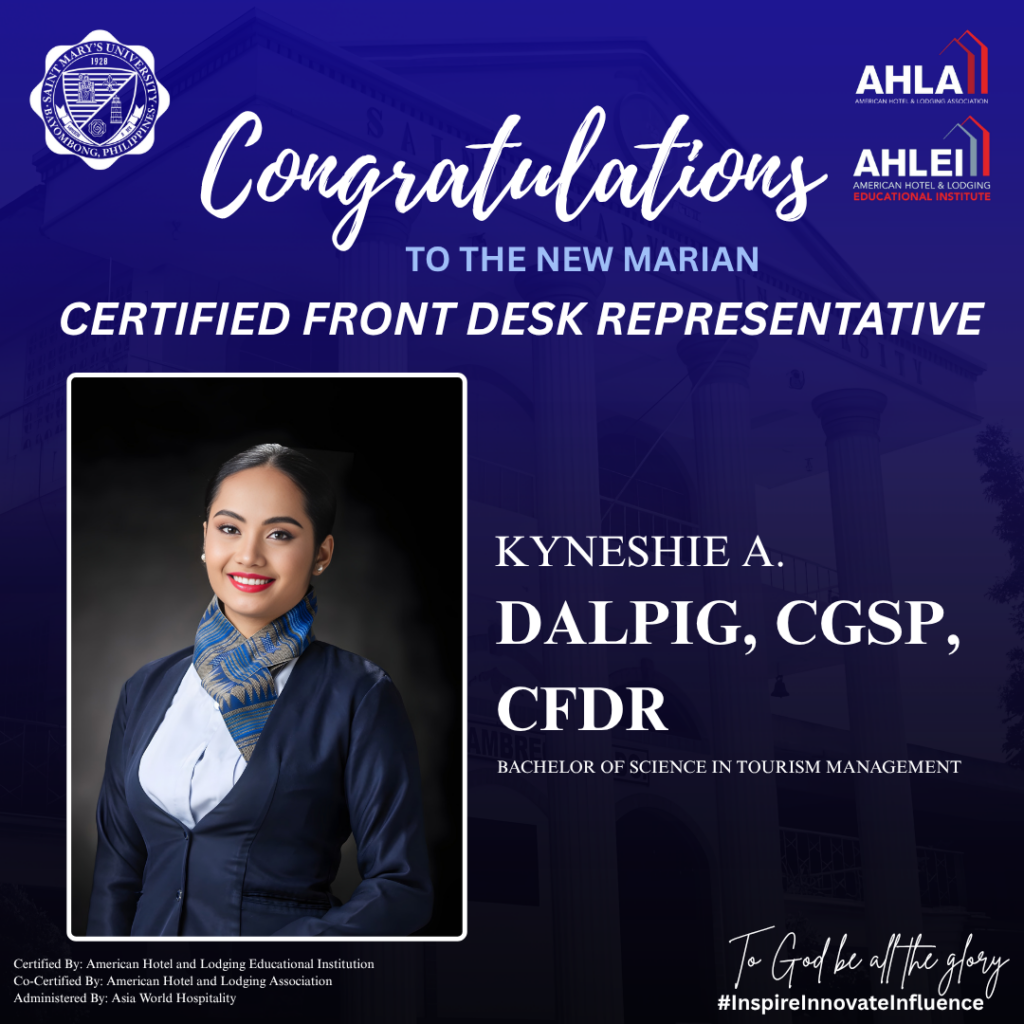 SMU-HTM Sets Global Standard: Tourism Students Secure International Front Office Certification