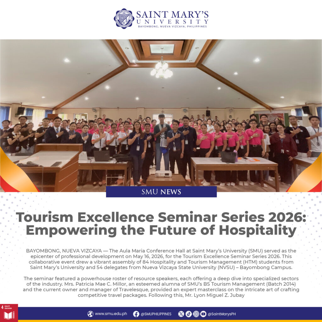 Tourism Excellence Seminar Series 2026: Empowering the Future of Hospitality