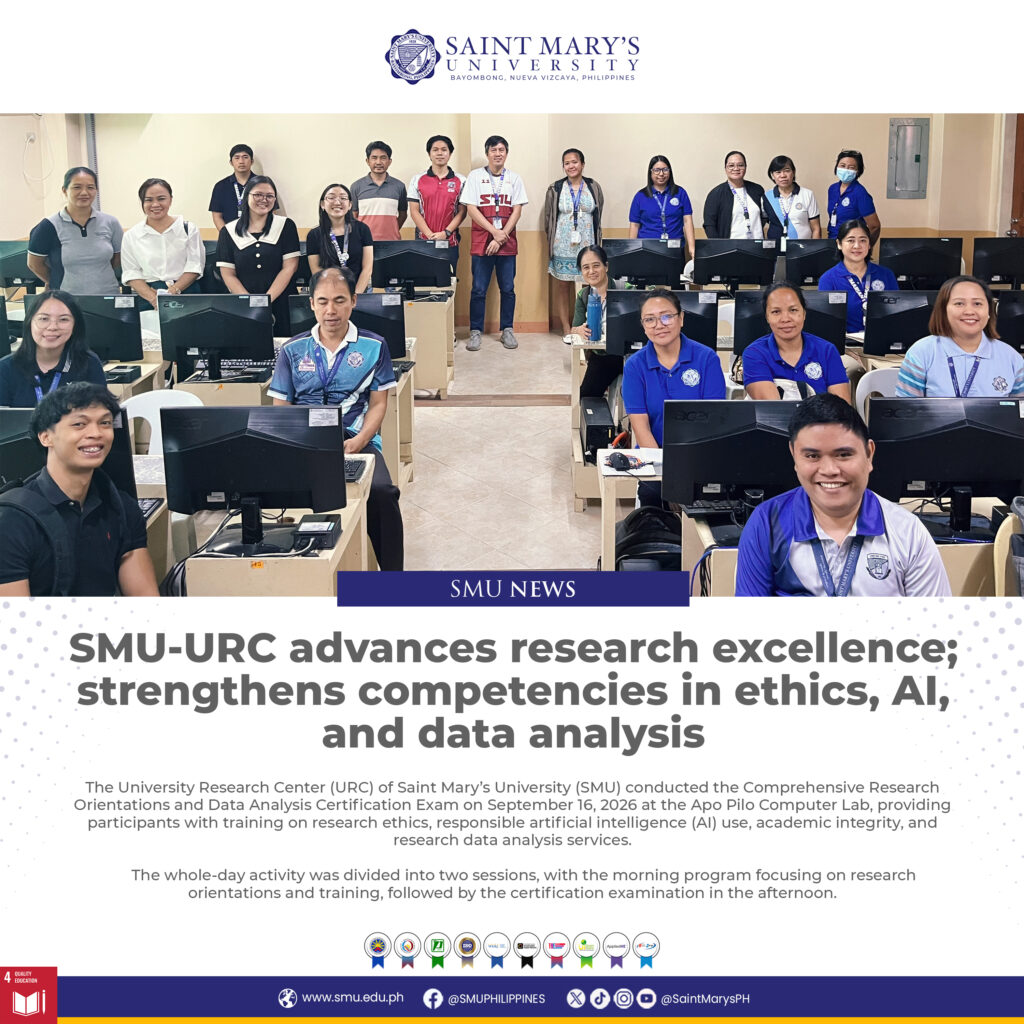 SMU-URC advances research excellence; strengthens competencies in ethics, AI, and data analysis